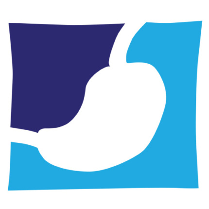Piktogram z logo Gastromedu - grafika przedstawiająca żołądek. Gastromed Lublin, Scanmed