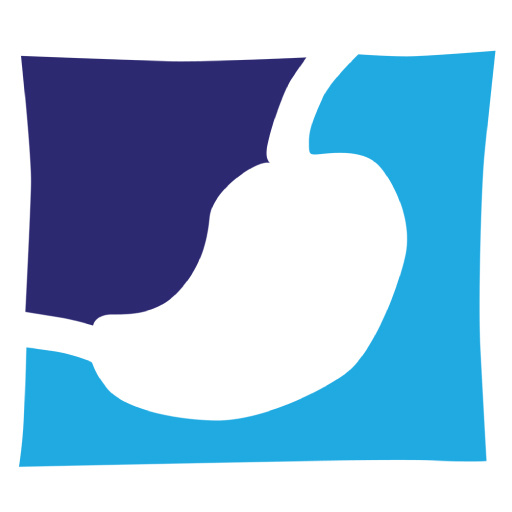 Piktogram z logo Gastromedu - grafika przedstawiająca żołądek. Gastromed Lublin, Scanmed