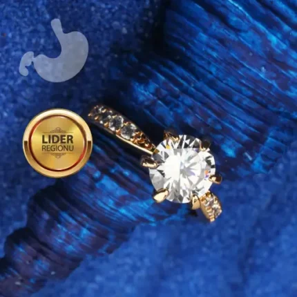 Kolonoskopia w Lublin, na zdjęciu pierścionek oraz logo Lider Regionu, Gastromed, Scanmed