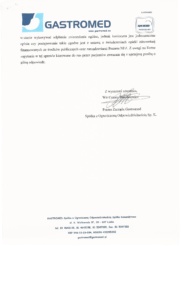 ZOZ Gastromed Lublin, Grupa Scanmed, pismo NFZ-07.10.20130002