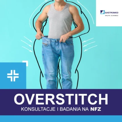 OverStitch - konsultacje i badania, mężczyzna w zbyt dużych spodniach