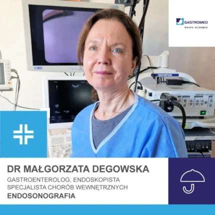 Dr n. med. Małgorzata Degowska, NFZ, endosonografia, Gastromed Lublin, Scanmed, specjaliska
