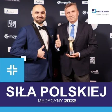 Siła POLSKIEJ medycyny 2022, nagroda, dr n. med. Wit Cezary Danilkiewicz, Gastromed, Scanmed