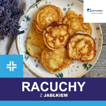 Racuchy, mgr Patrycja Łukanty, dietetyk kliniczny, ZOZ Gastromed, zdjęcie potrawy