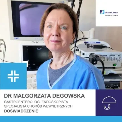 Dr n. med. Małgorzata Degowska, EUS, Gastromed Lublin, Scanmed, zdjęcie specjalistki