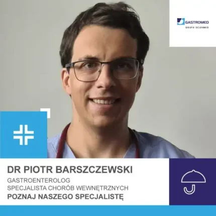 dr Piotr Barszczewski - gastroenterolog, ZOZ Gastromed, Scanmed, zdjęcie specjalisty