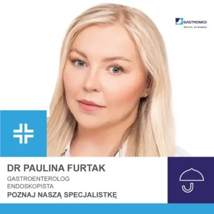 Gastromed, Scanmed, dr Paulina Furtak, gastroenterolog, zdjęcie lekarki