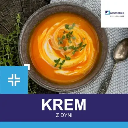 Krem z dyni, Gastromed Lublin, Grupa Scanmed, zdjęcie potrawy