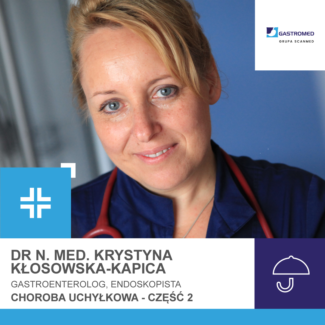 Choroba uchyłkowa, dr Kapica, Gastromed, Scanmed